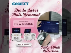 Gomecy Faery Pro Диодный Лазер для Удаления Волос с Функцией Обнаружения Волос на Коже Головы
